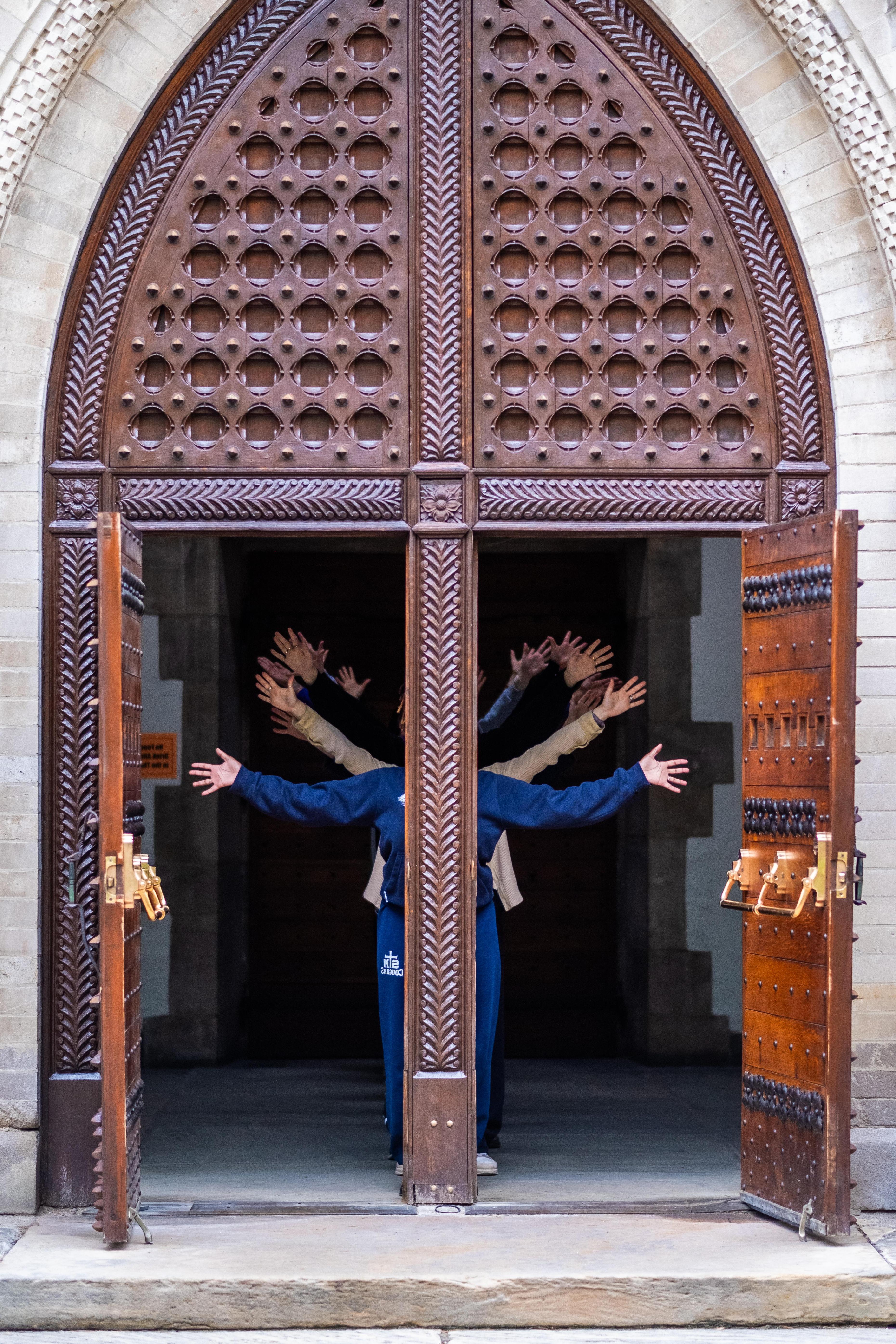 Dancers at Goodhart Hall